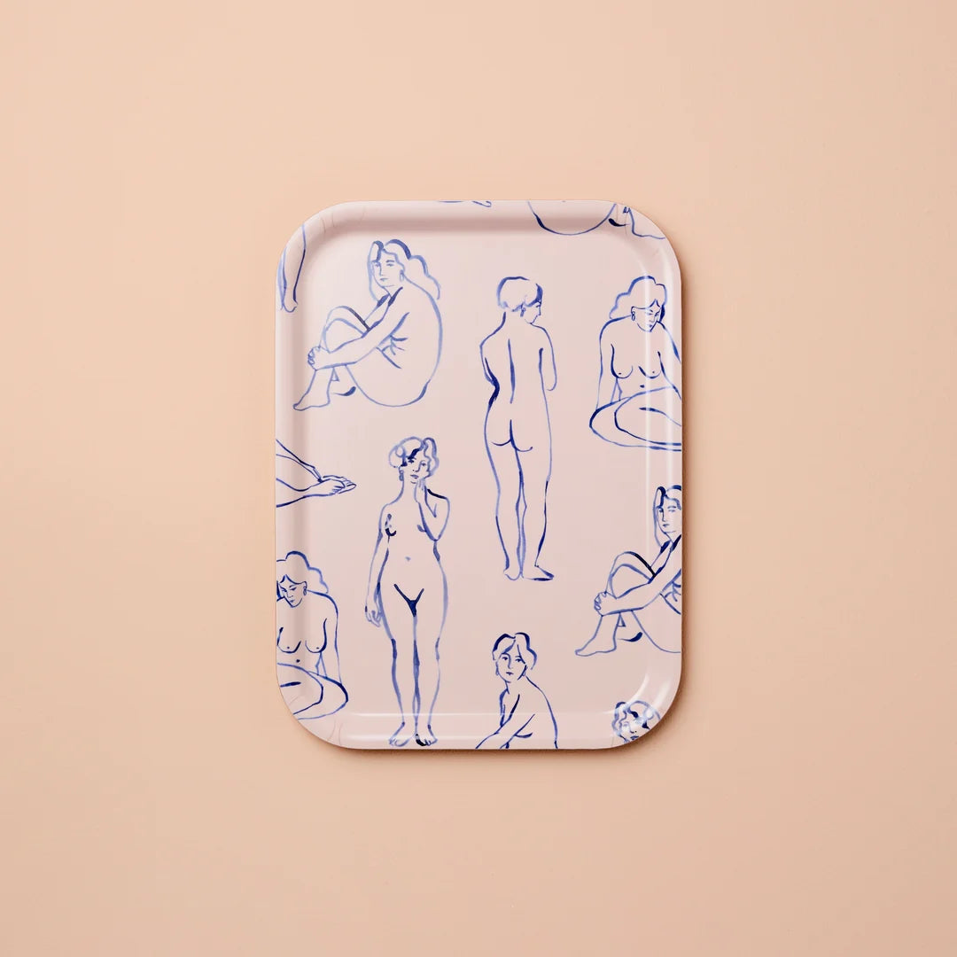 Bandeja "Blue nudes"