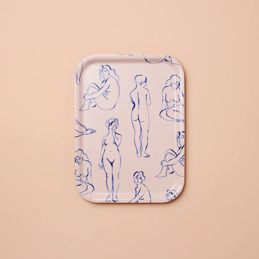 Bandeja "Blue nudes"