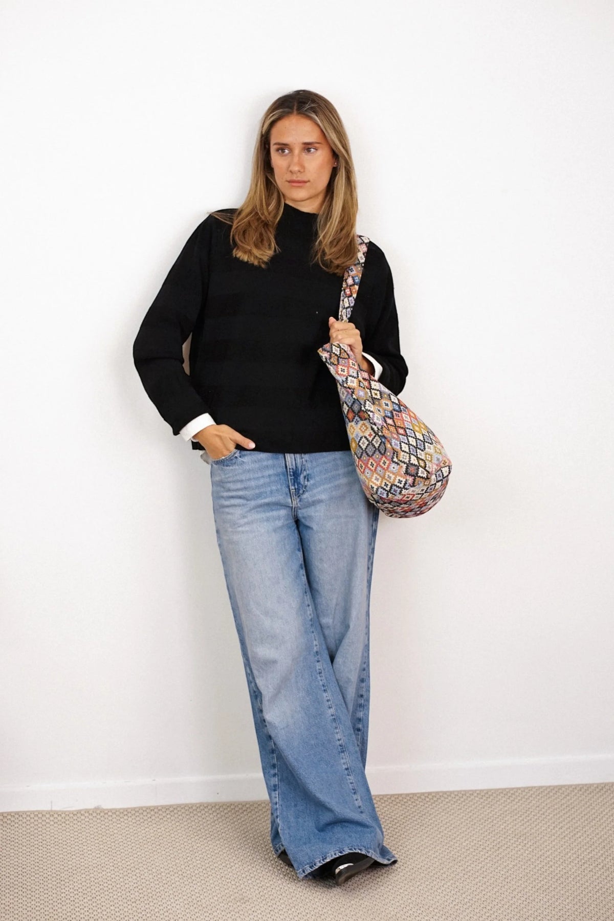 Bolsa grande con cremallera "Ore"