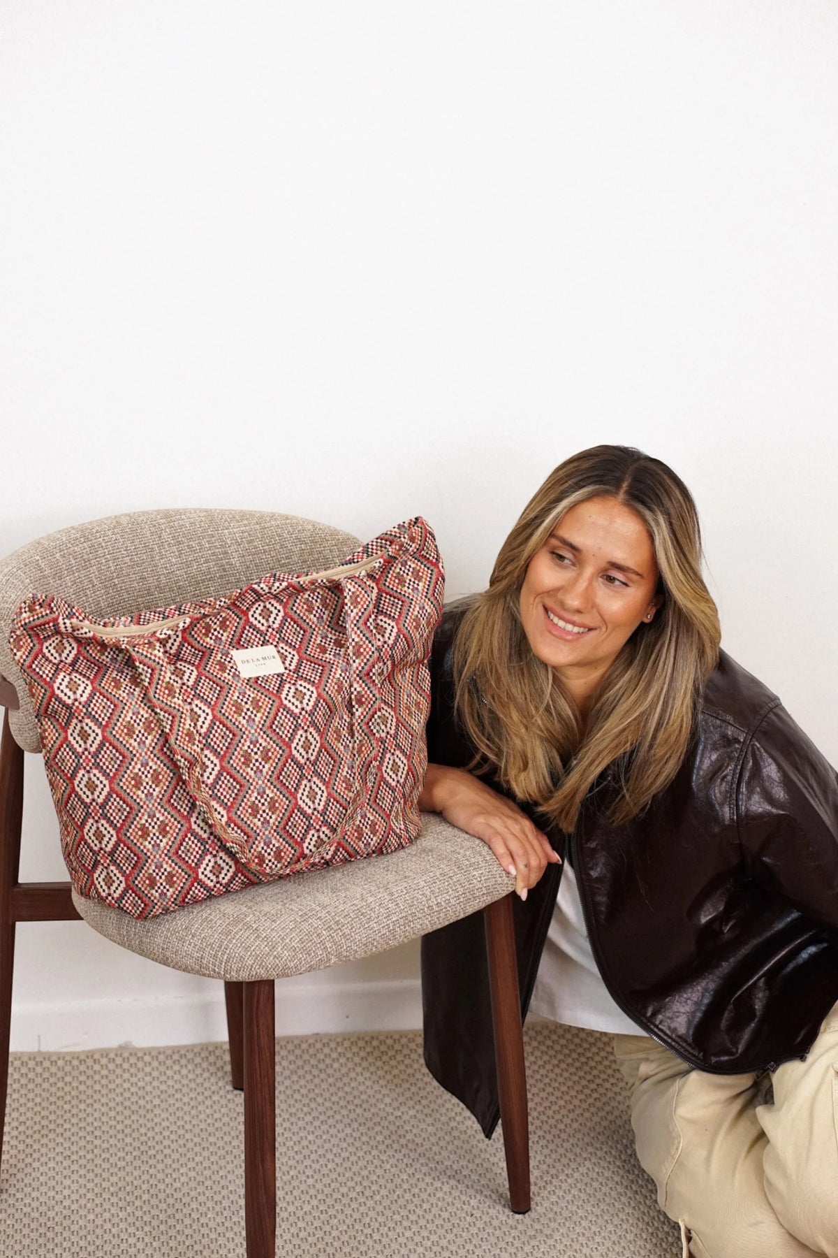 Bolsa grande con cremallera Otto