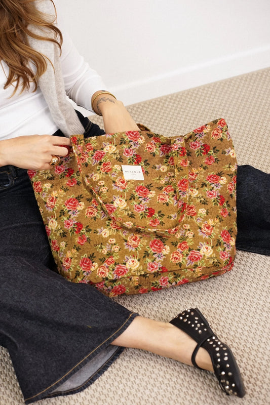Bolsa grande con cremallera "Esme"