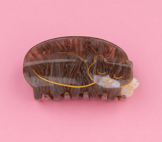 Pinza Gato marrón