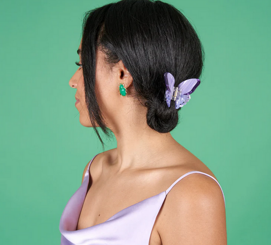 Pinza Mariposa Lila