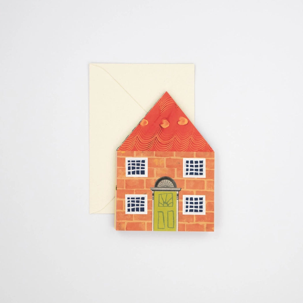 Tarjeta acordeón Casas