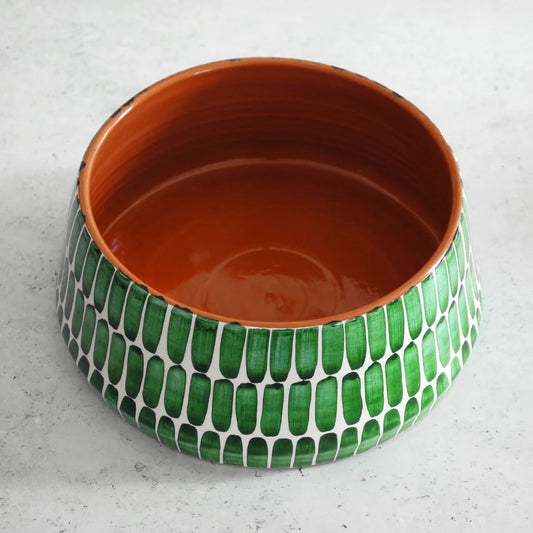 Cuenco grande dash verde