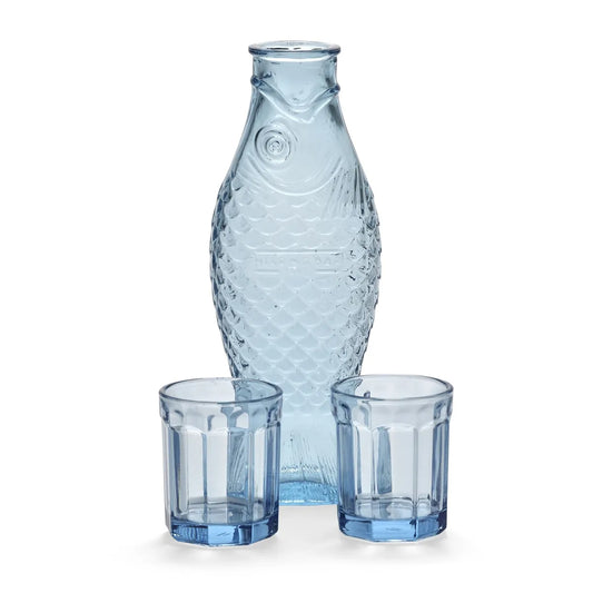 Jarra Fish & Fish + 2 vasos