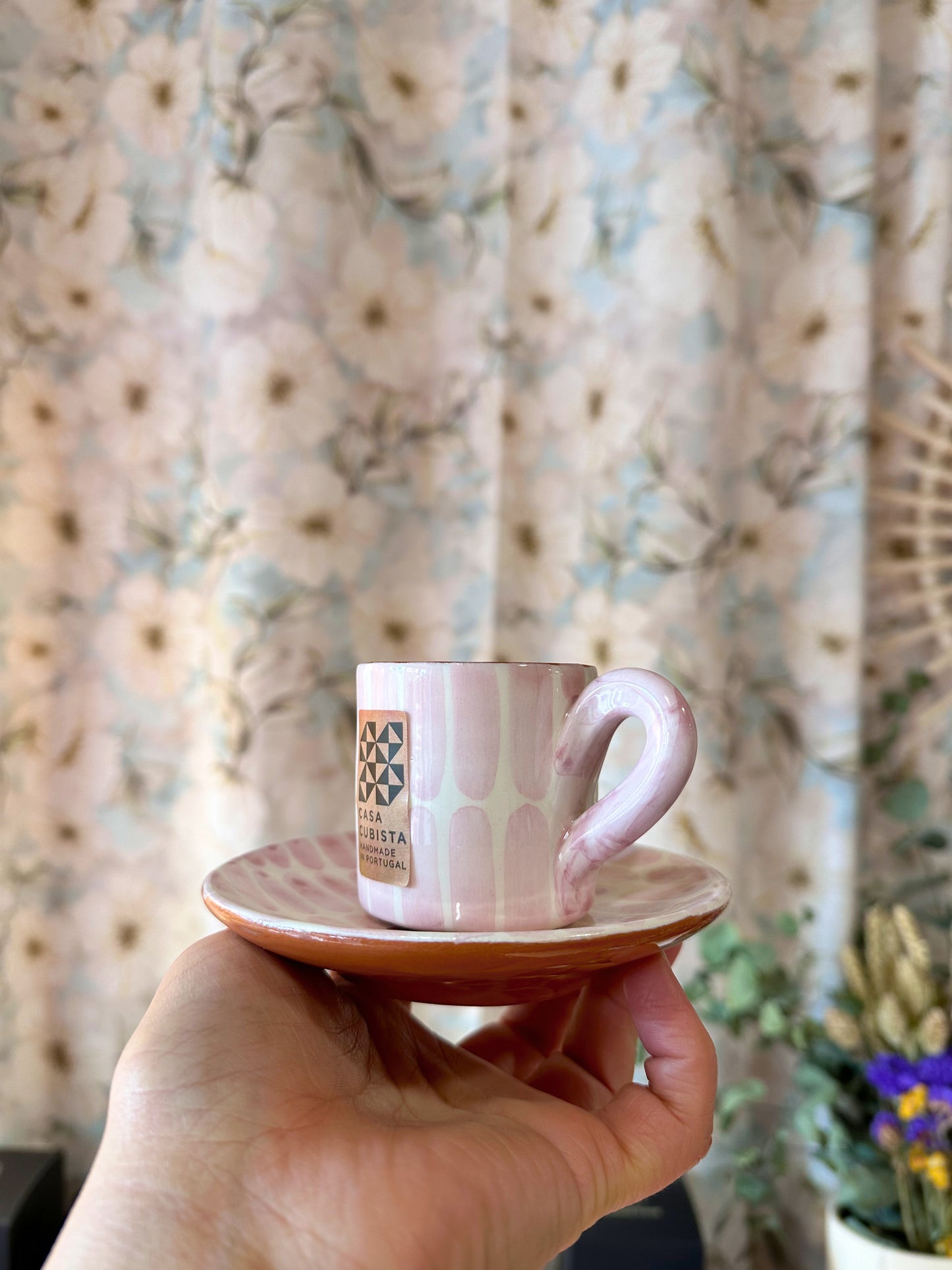 Set Expreso Dash (Plato + taza) - rosa