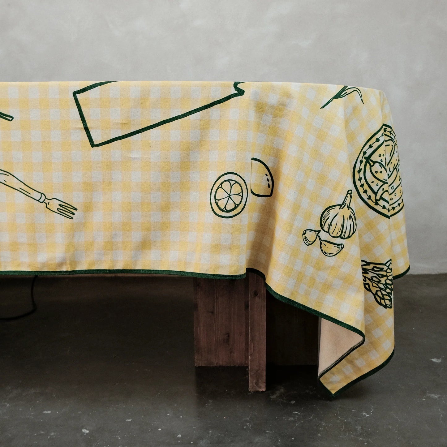 Mantel Vichy 140x220