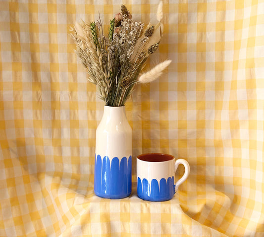 Taza Dedos - azul
