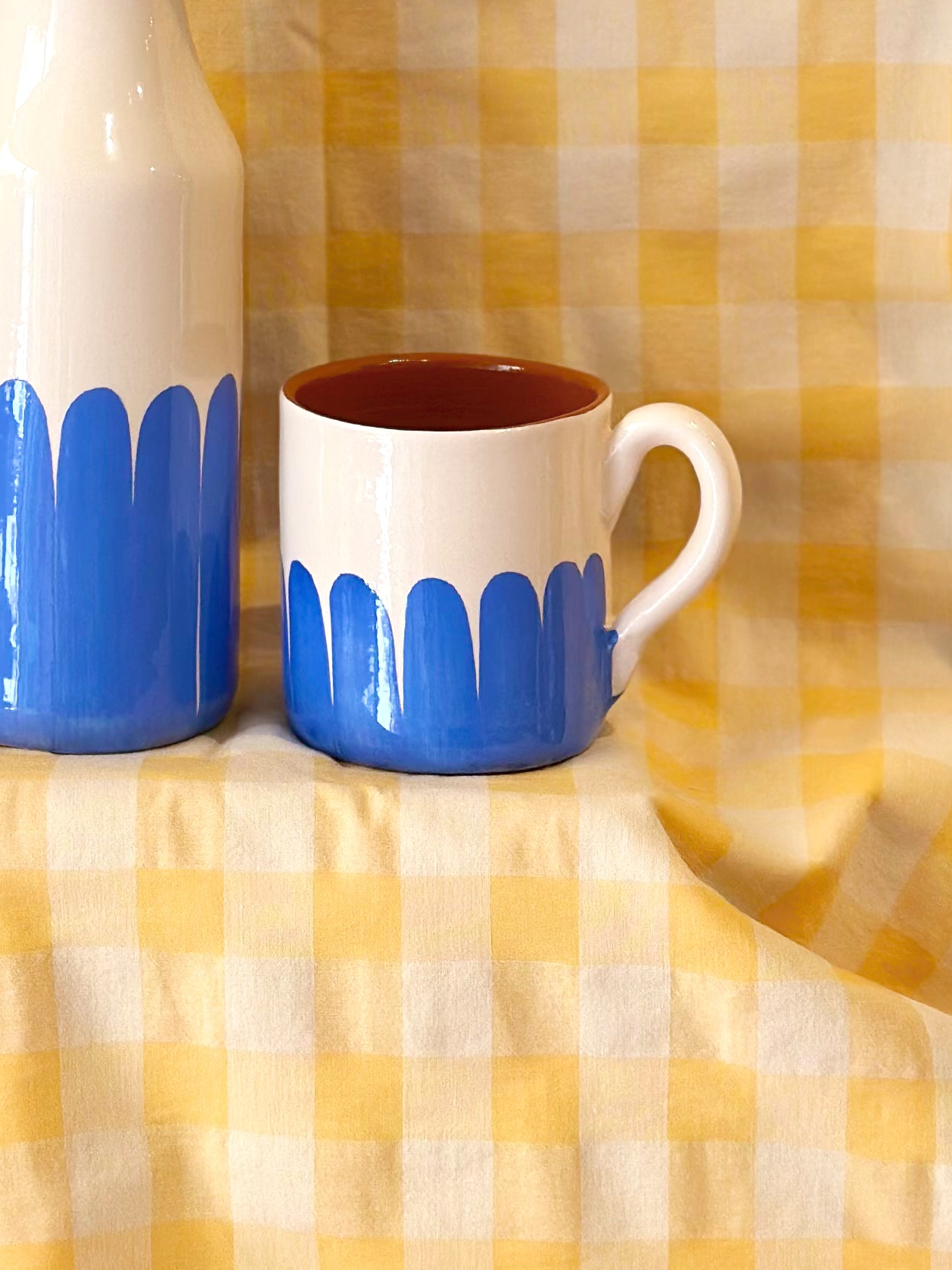 Taza Dedos - azul