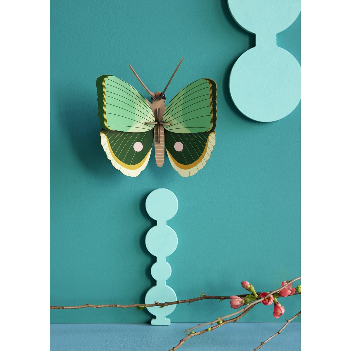 Studio Roof - Fern Striped Butterfly