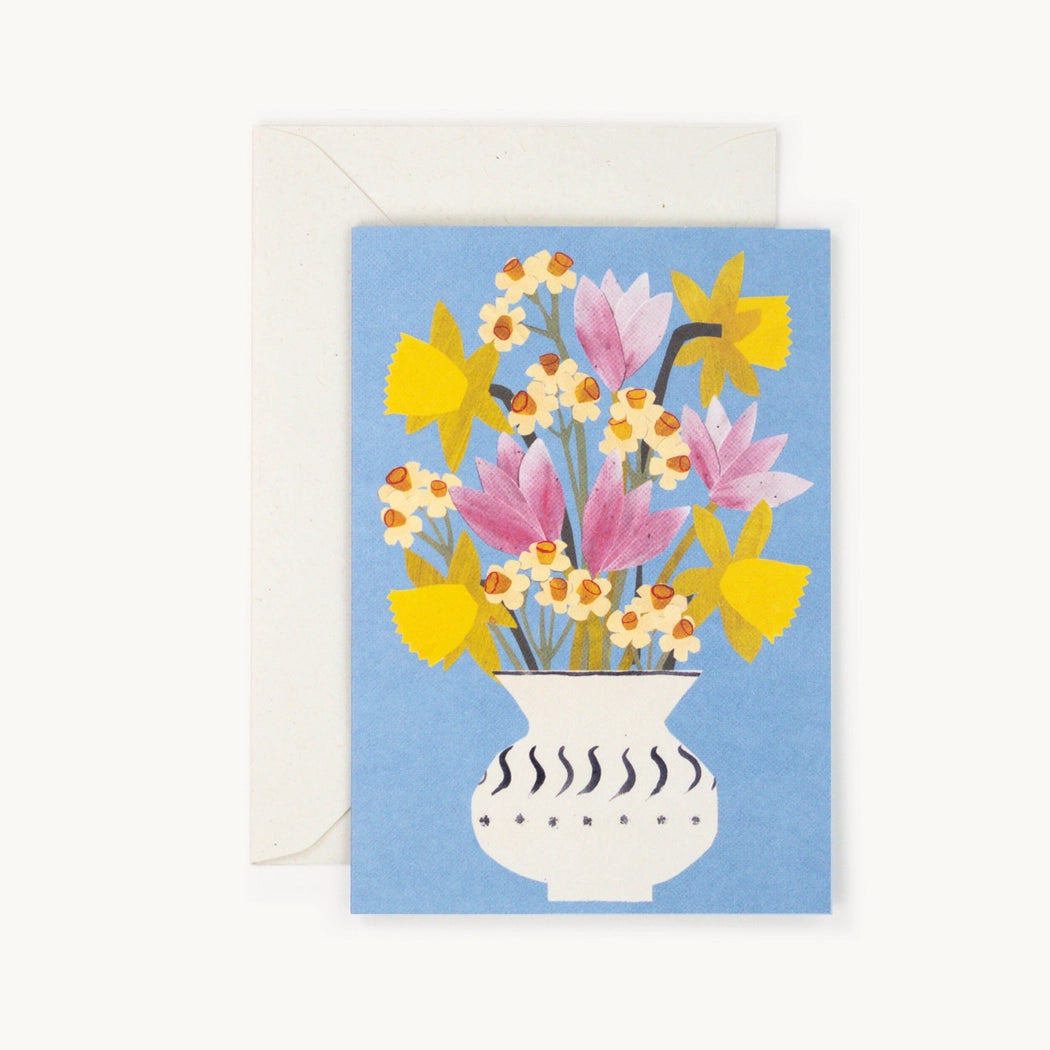 Tarjeta Flores de Primavera