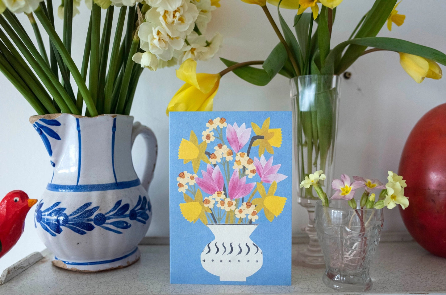 Tarjeta Flores de Primavera