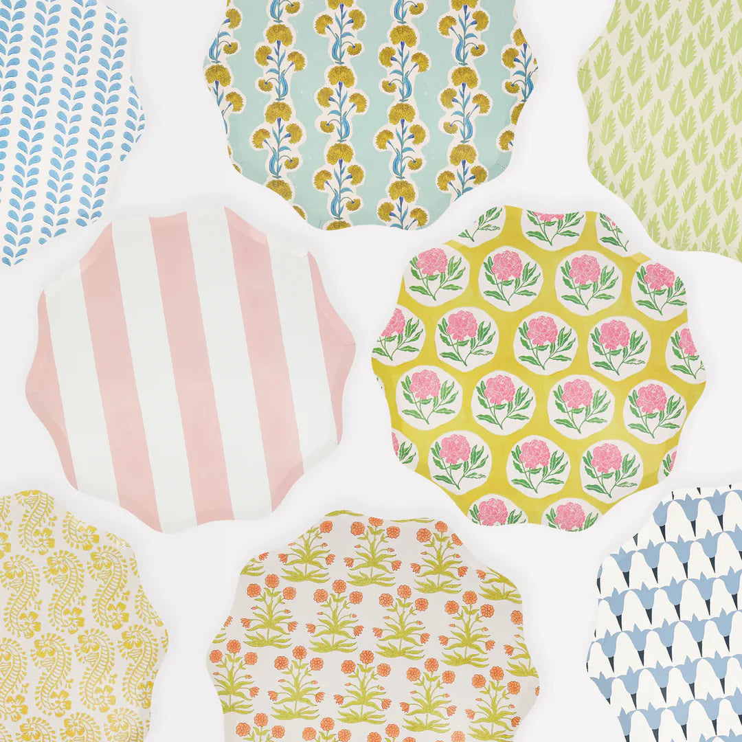 Platos Grandes estampados Molly Mahon