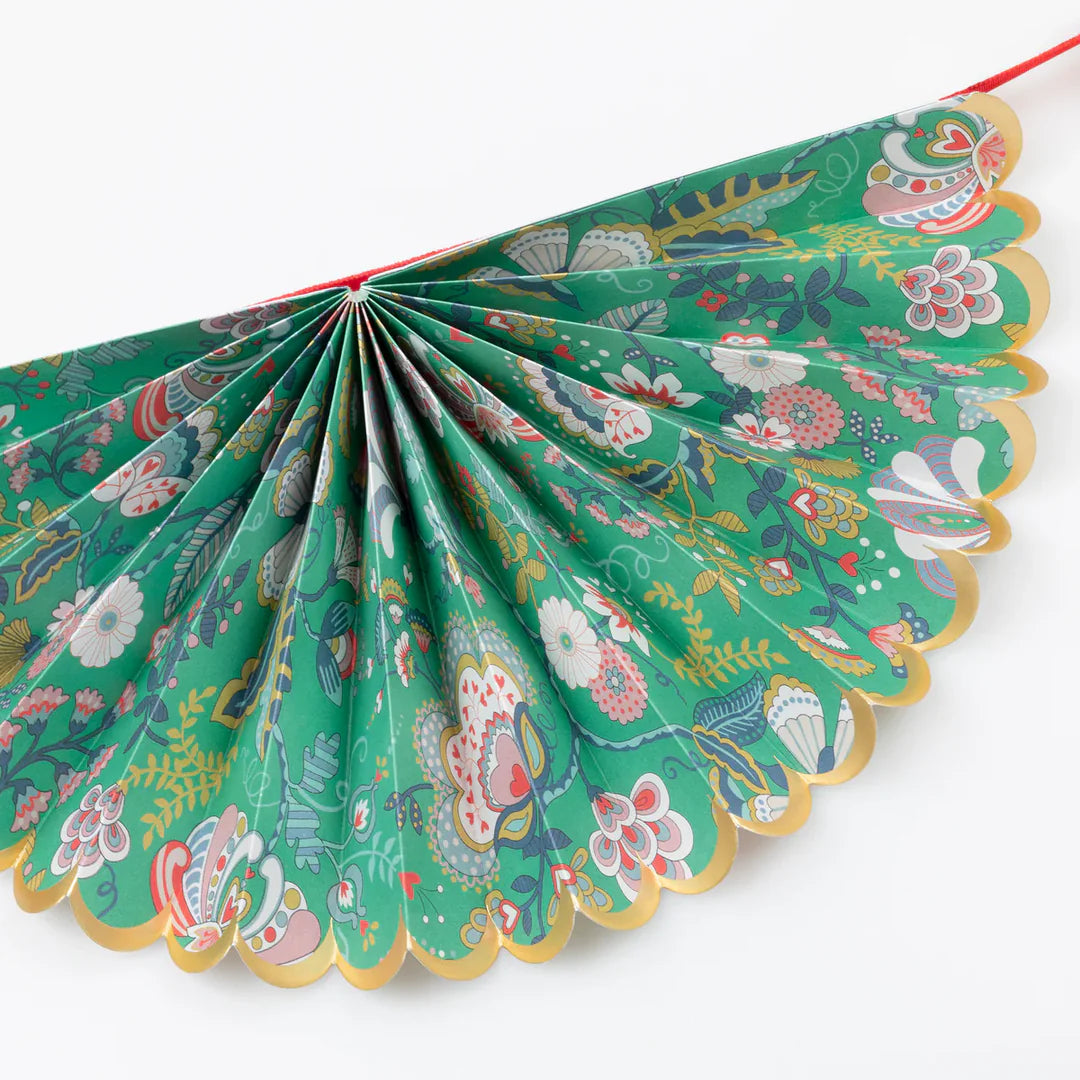 Guirnalda de Abanicos Liberty