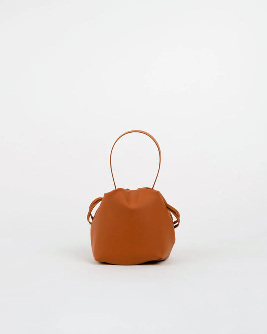 Angelita bolso bombonera piel (teja)