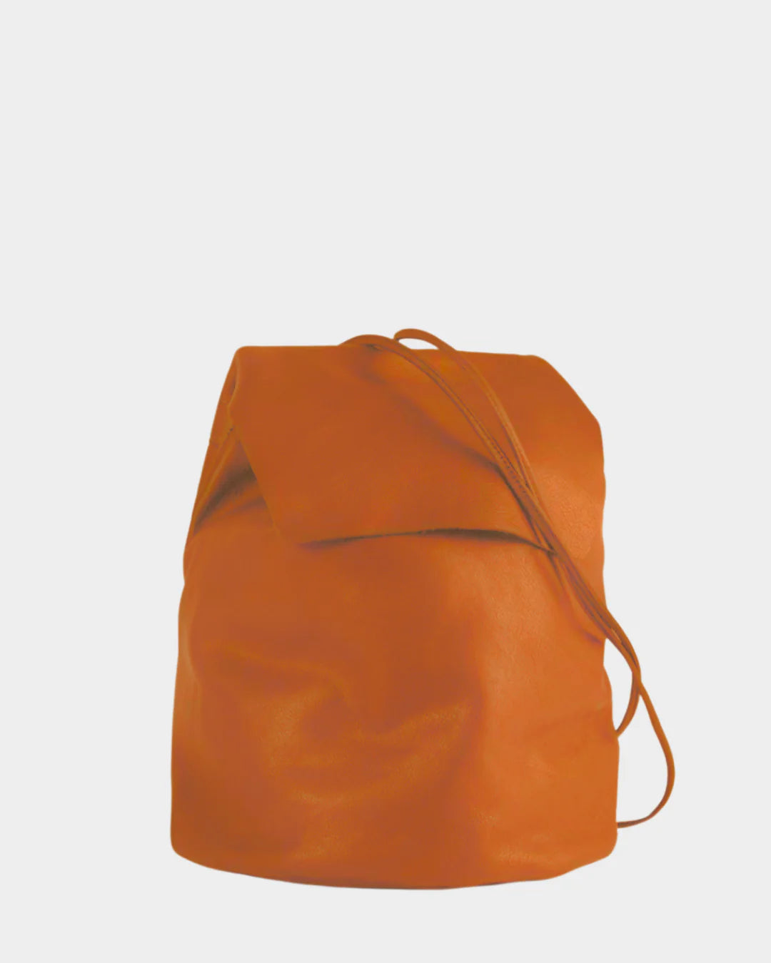 Irene - Mochila de piel (teja)