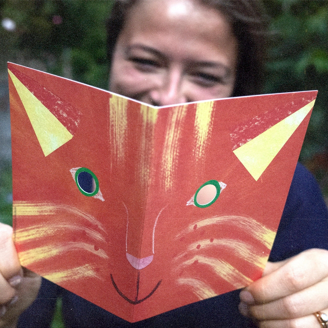 Tarjeta Máscara de gato
