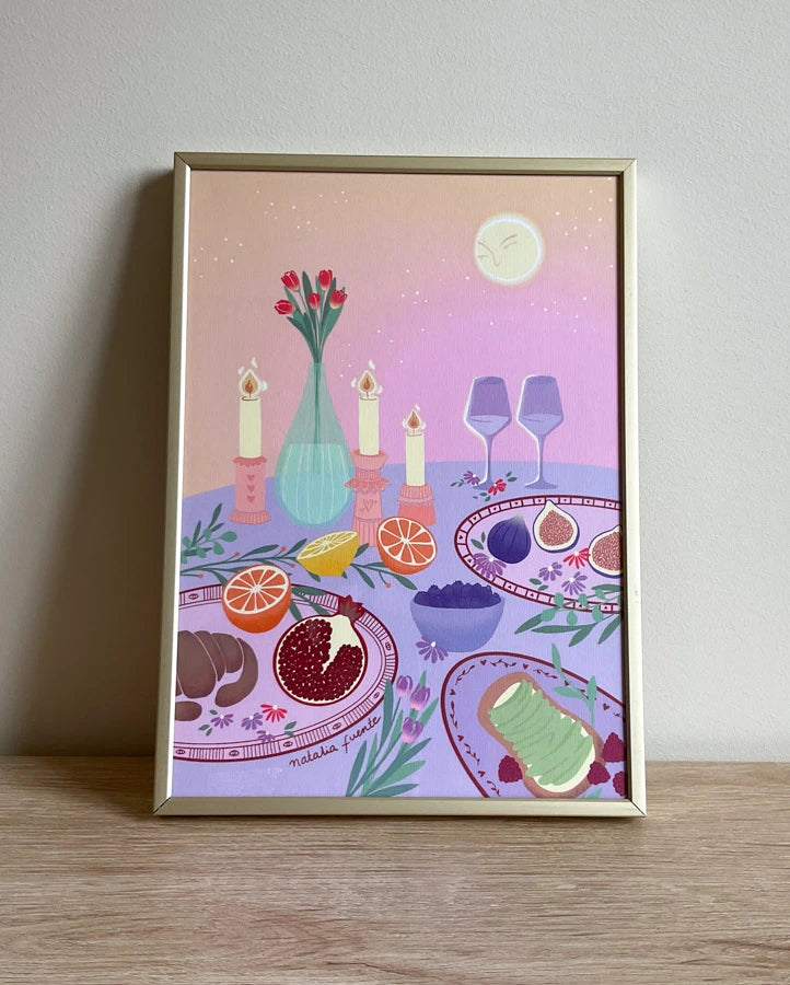 Lámina decorativa Primavera A4