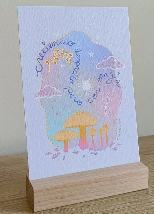 Postal Despacito pero con Magia