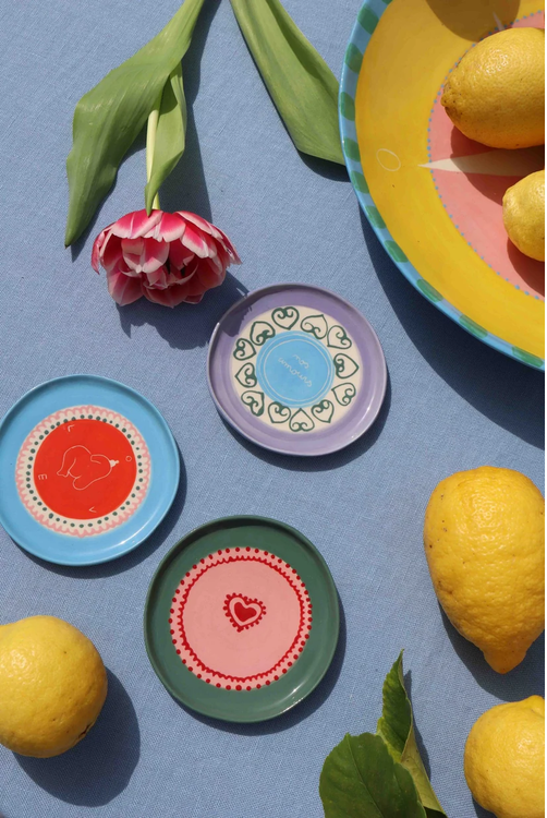 Set de 3 platos Nos Amours