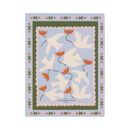 Cuaderno A Dopo Journal - Pájaros y flores