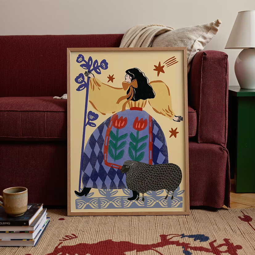 Carole Hillman - "La pastora y su oveja negra"