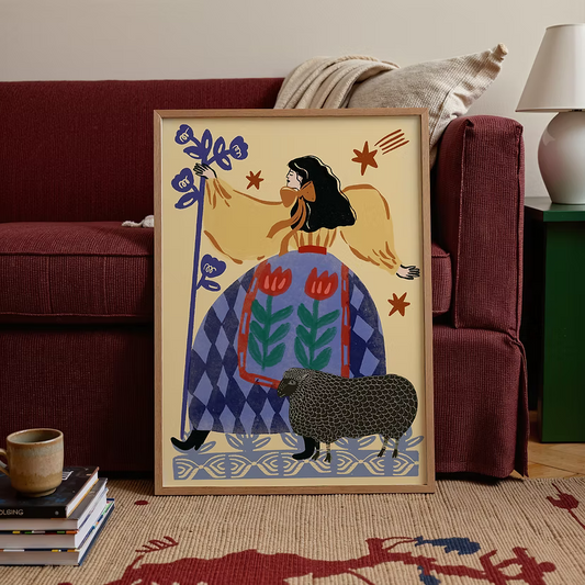 Carole Hillman - "La pastora y su oveja negra"