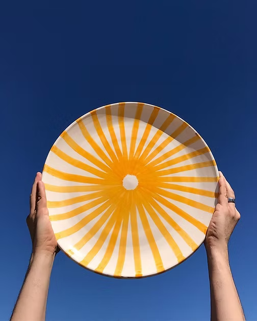 Plato Rayas - Amarillo