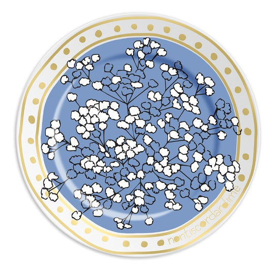 Plato no te olvides de mí (Azul)