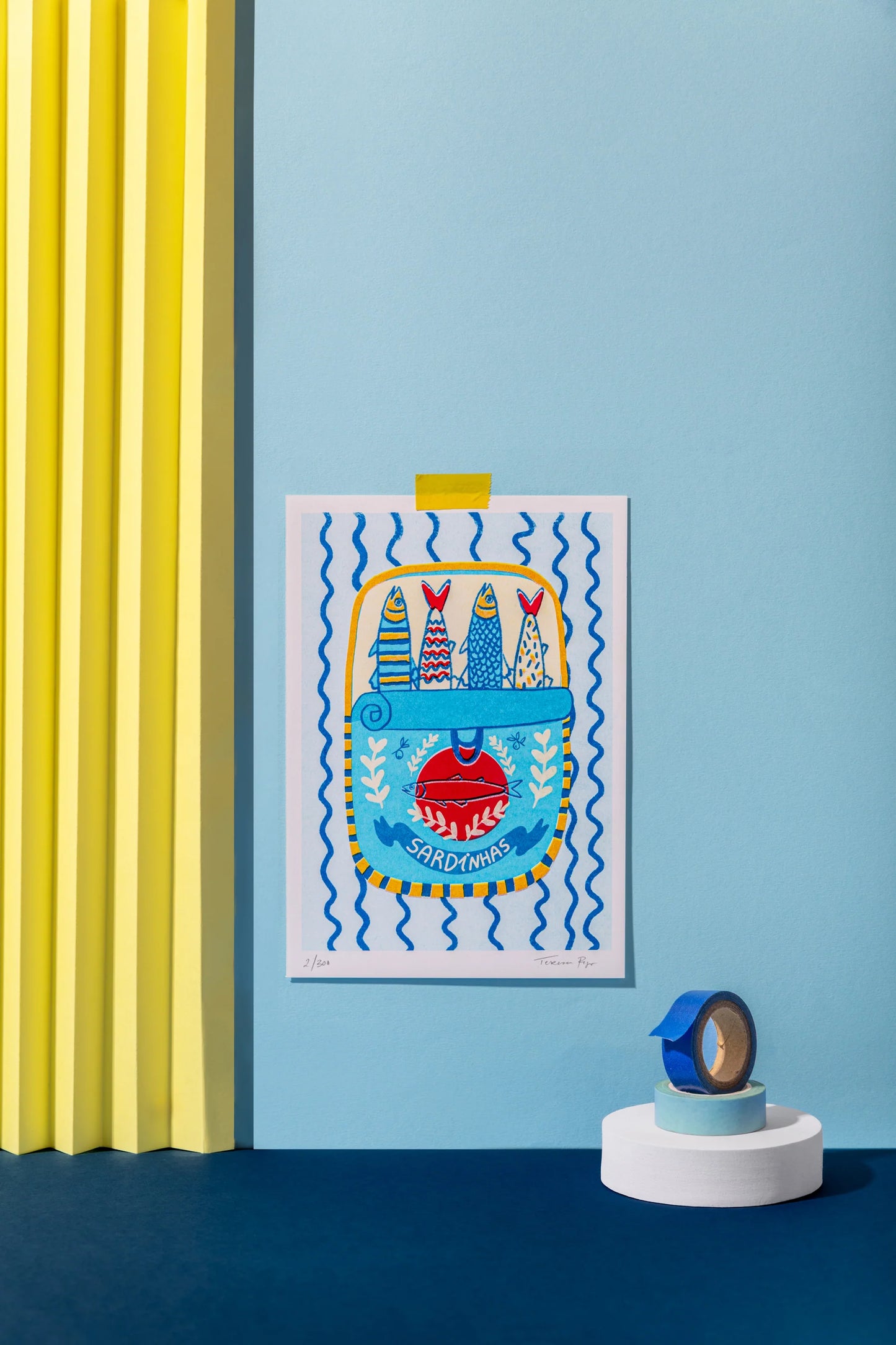 Ilustración Sardinas II