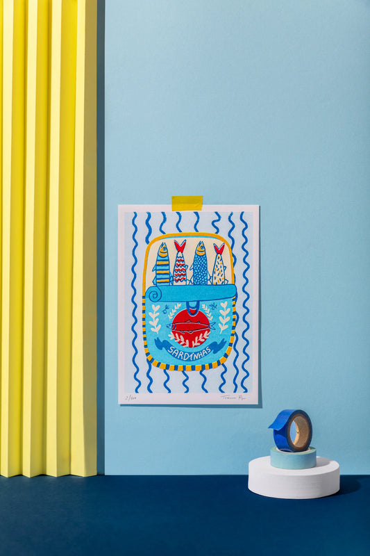 Ilustración Sardinas II