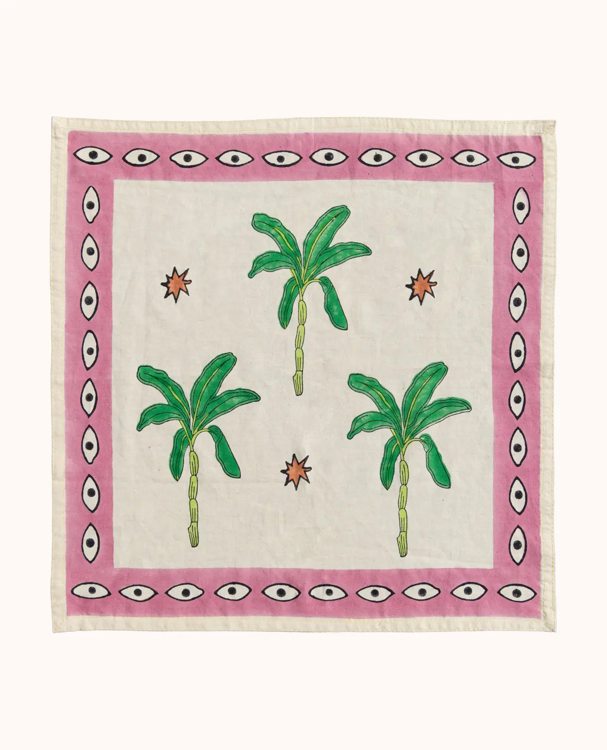 Set 2 servilletas palmera