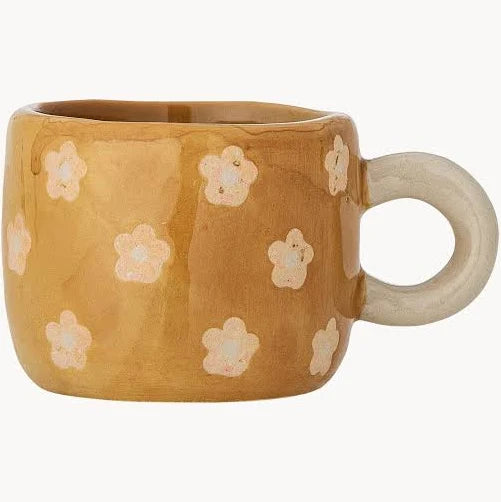Mini taza margaritas marrón