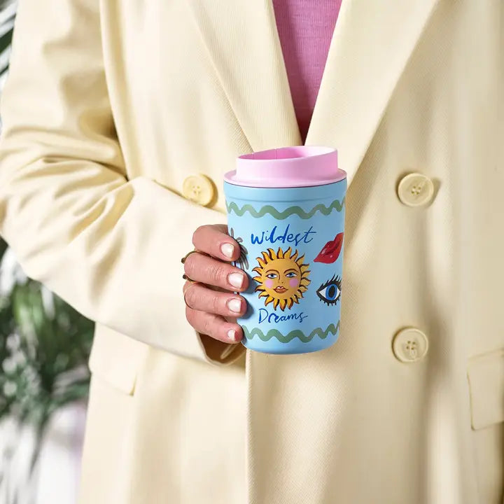 Taza portátil "Electric Coast Wildest Dreams"