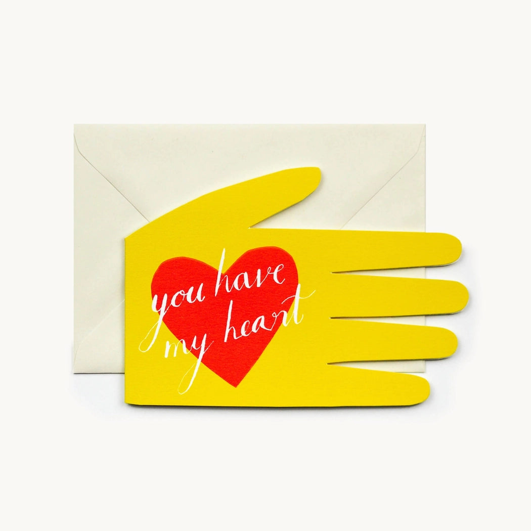 Tarjeta "You have my heart"