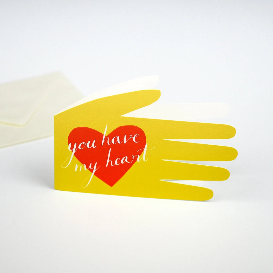 Tarjeta "You have my heart"