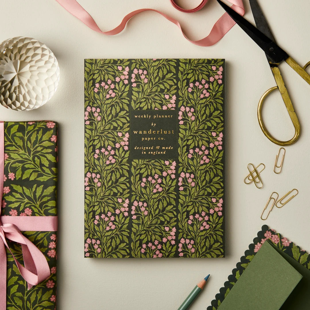 Weekly Planner "Flora verde"