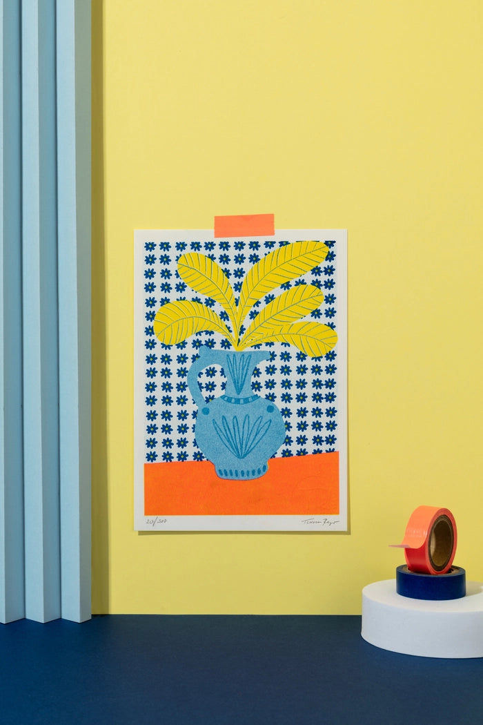 Risoprint Flores Amarillas