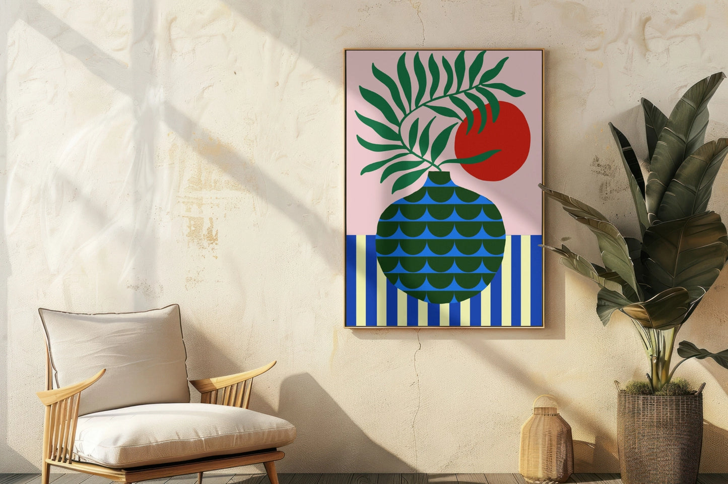 Ilustración Luz del atardecer