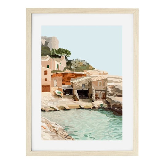 Ilustración A4 'Cala Almunia'