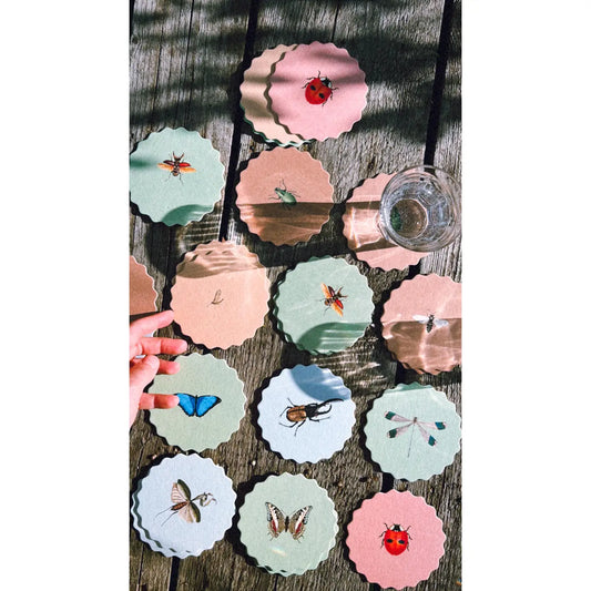 Juego de Posavasos 'Insectos'