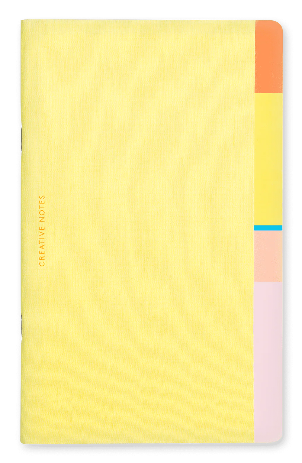 NOTEBOOK CREATIVE NOTES BAZAAR (Yellow / Plain)