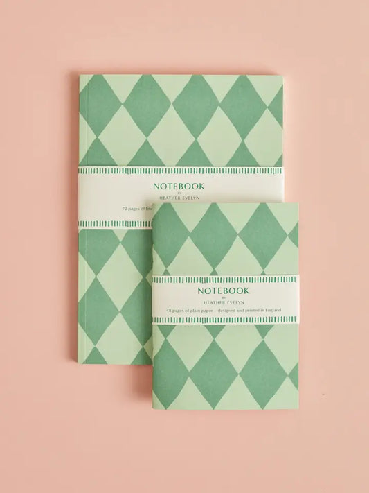 Cuaderno Arlequín verde