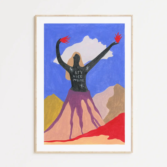 Ilustración 'Mujer Volcán'