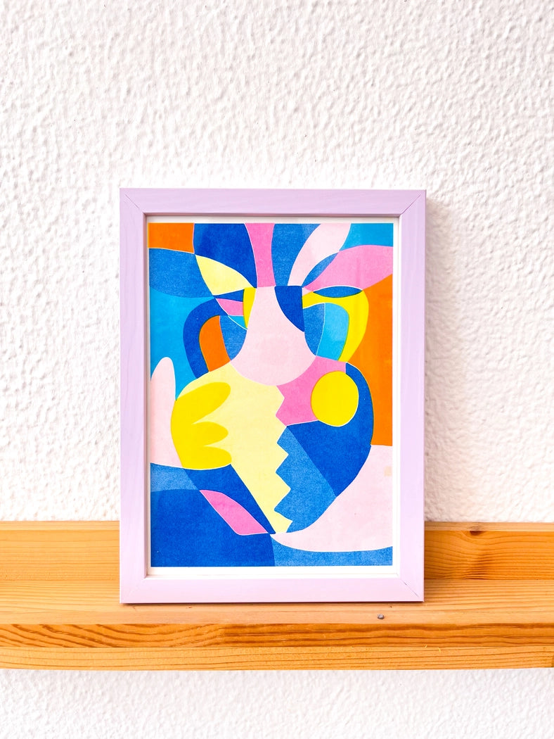 Risoprint Collage Pot