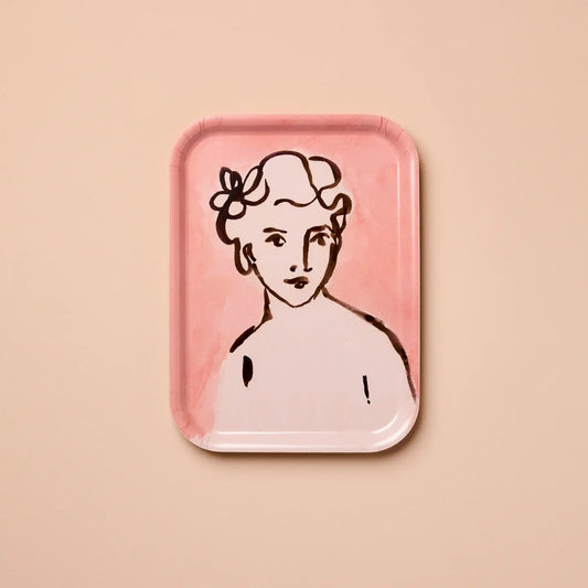 Bandeja contrachapado de abedul - Mujer Divina