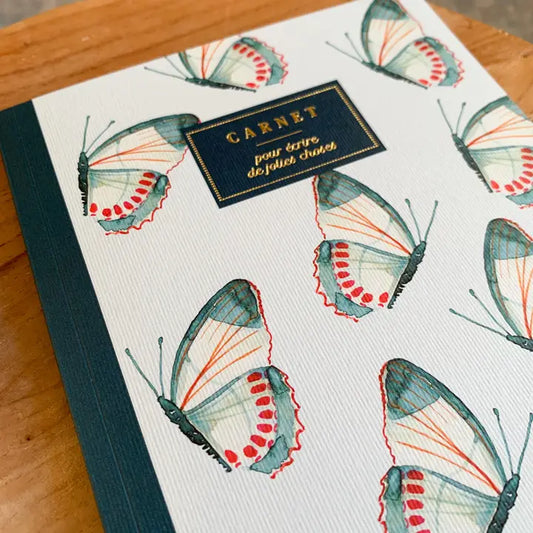 Papelería Cuaderno A5 Mariposas