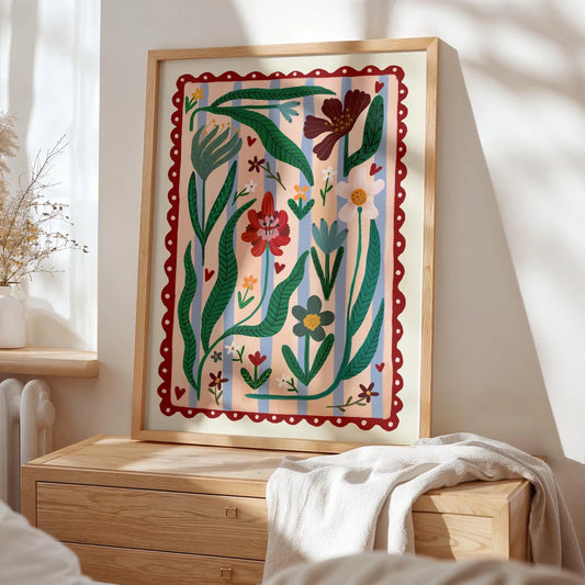 Boho flower kids