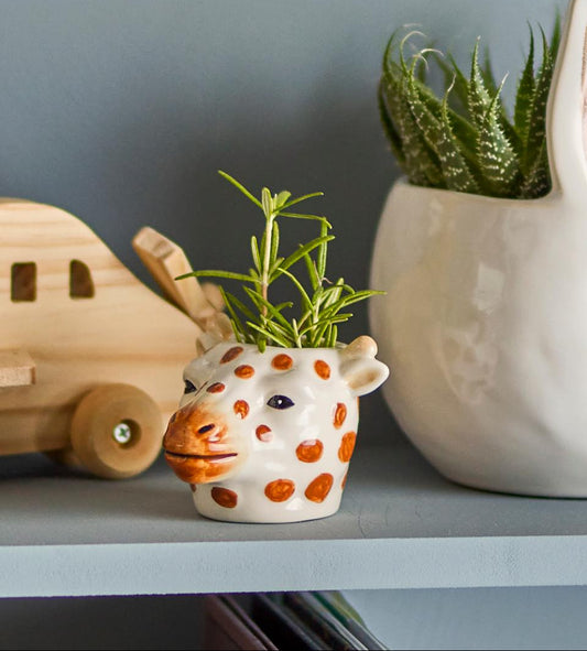 Jarrón Cabeza Jirafa (Pequeño)